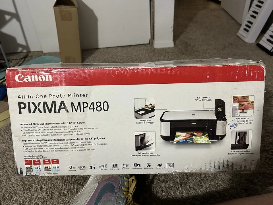 CANON PIXMA MP480 ALL-IN-ONE FOTODRUCKER