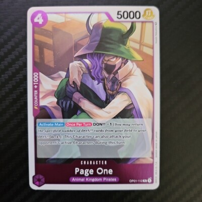 one piece card game page one One Piece Card Game TCG Page One [OP_ST04-012C] Japanese
