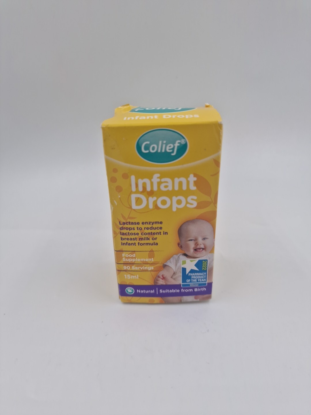 Colief Infant Drops Lactase Enzyme for Baby Calming Colic 15ml