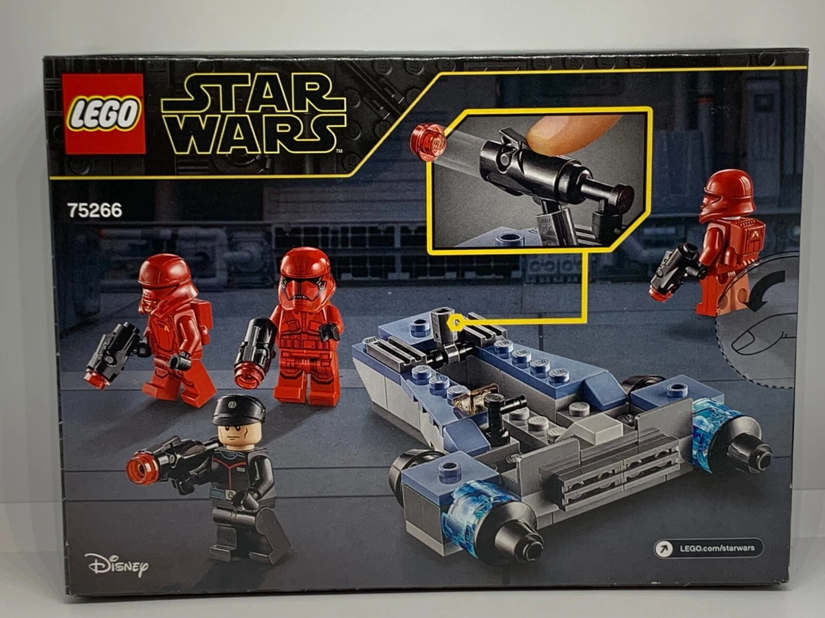 udelukkende Tjen vidne New &amp; Factory Sealed Lego 75266 Star Wars Sith Troopers Battle Pack Box  Not Mint 673419317238 | eBay