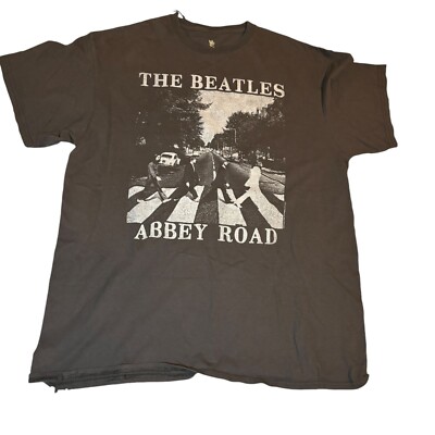 Beatles Abbey Road Junk Food Clothing Medium worn in T-Shirt