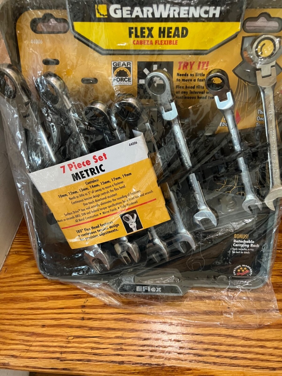 Original GearWrench 7-Piece Flex Head Ratcheting Combination