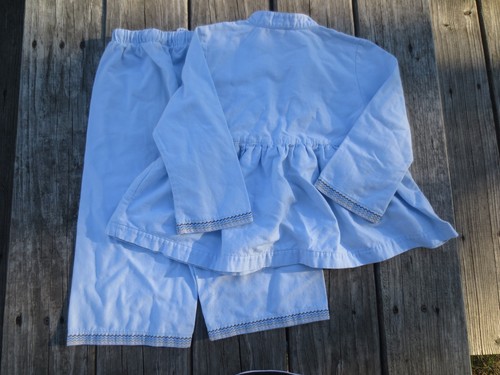French Boutique Girls Light Blue Outfit ~ Size 4 or 102 - Picture 7 of 8