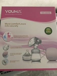 electric breast pump used