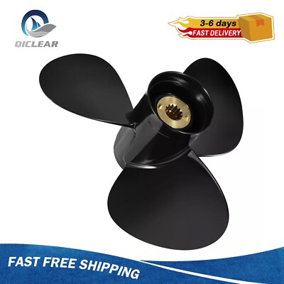 12 1/4 x 9 Outboard Propeller for Mercury 25-70HP, 13 Spline Tooth,48-87818A45