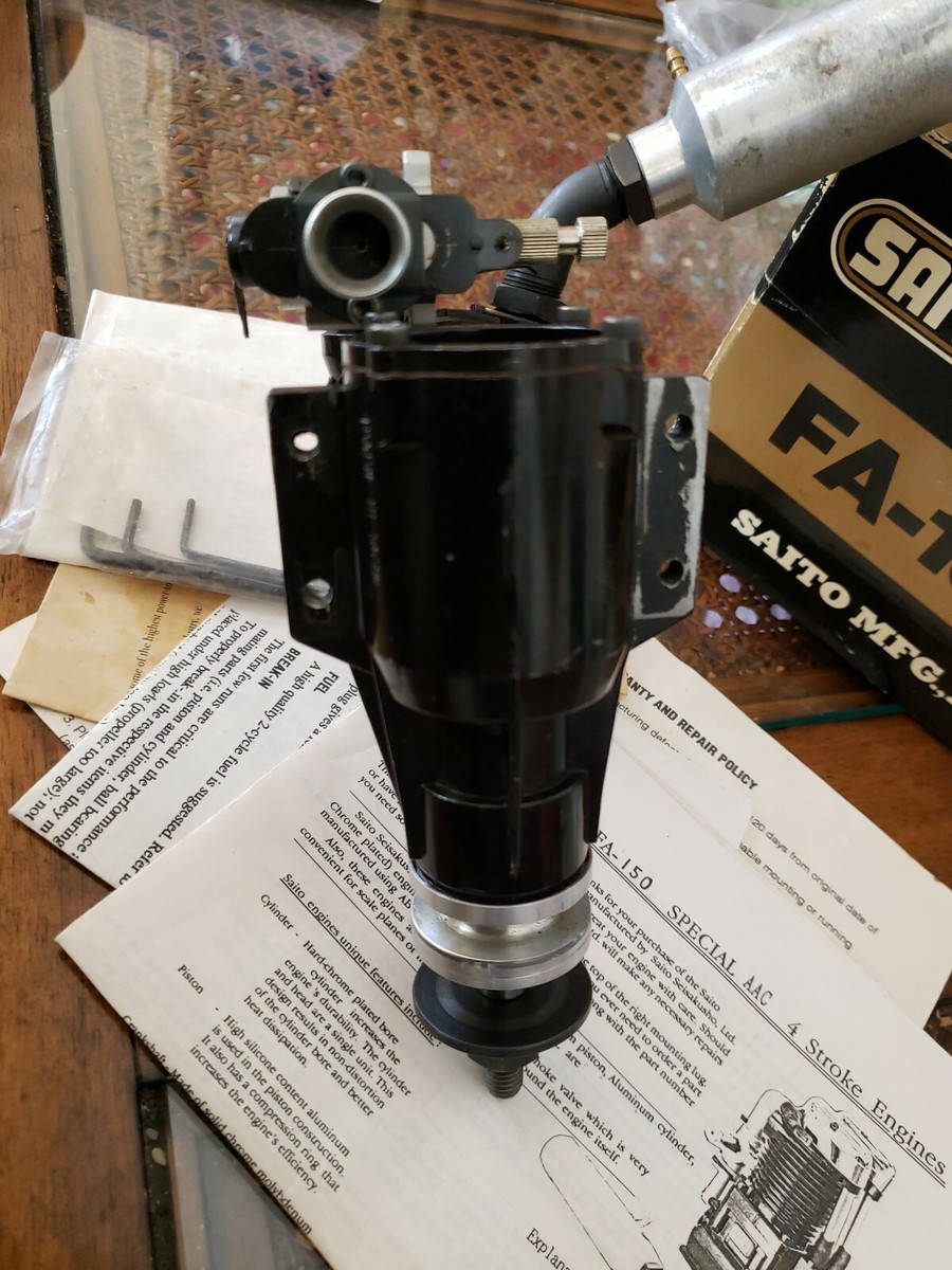 Saito Engine - Saito FA-150S four stroke - Nice! | eBay