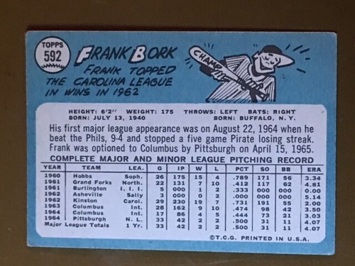 1965 Topps Baseball Singoli - Scegli la tua carta -- 371-598 -- numeri alti - Foto 343 di 357