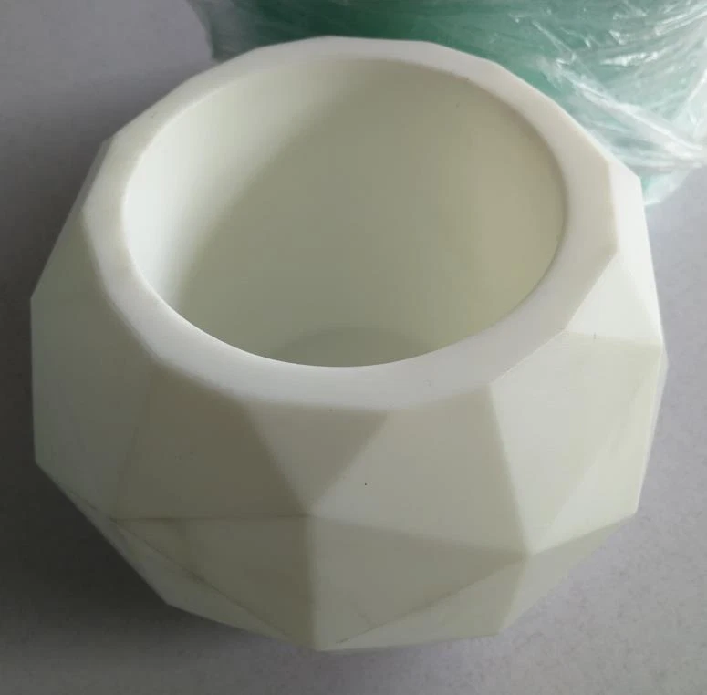 混凝土花盆模具北欧几何不规则多肉水泥盆 — 第 2/4 张图片