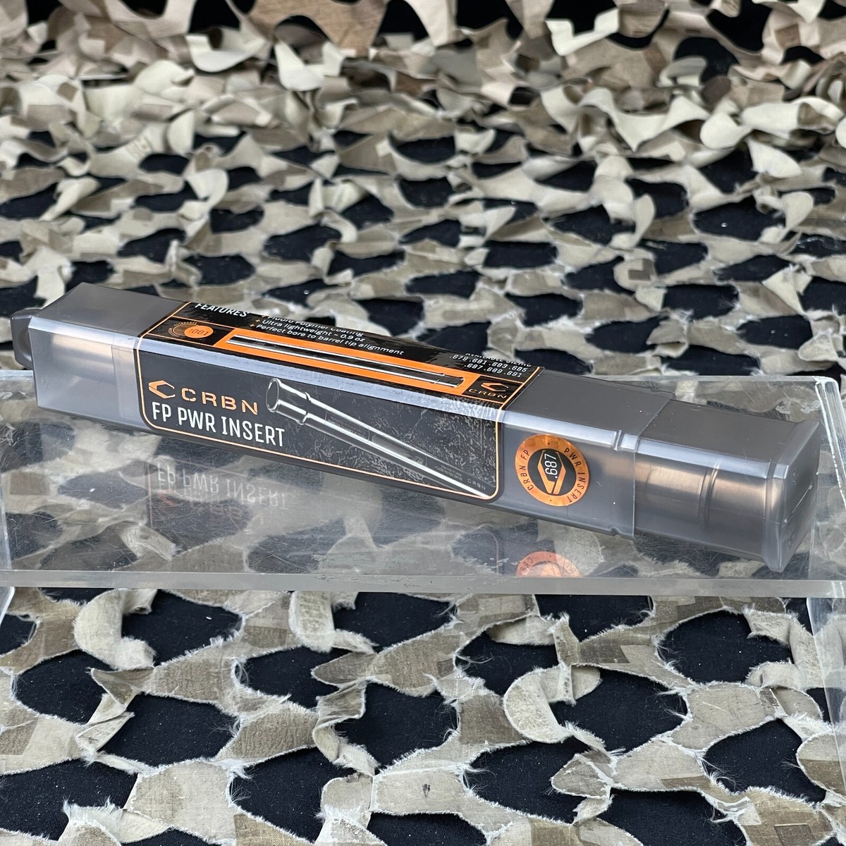 Insert (âme) De Canon En Carbone CRBN PWR Pour Paintball - Calibre .689