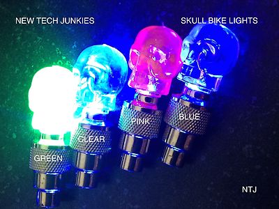 1 (ONE) Valve Stem LED CAP for Bike Bicycle Car Motorcycle Wheel tire Light lamp