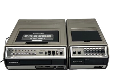 Rare Panasonic PV-2600 Portable VHS Recorder Units Fully Tested | eBay