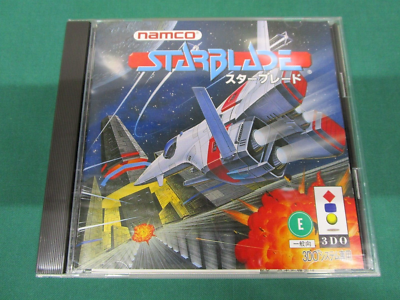 3DO Real -- Star Blade -- included spine card & postcard. JAPAN