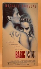 Basic Instinct VHS 1992 Michael Douglas **Buy 2 Get 1 Free**
