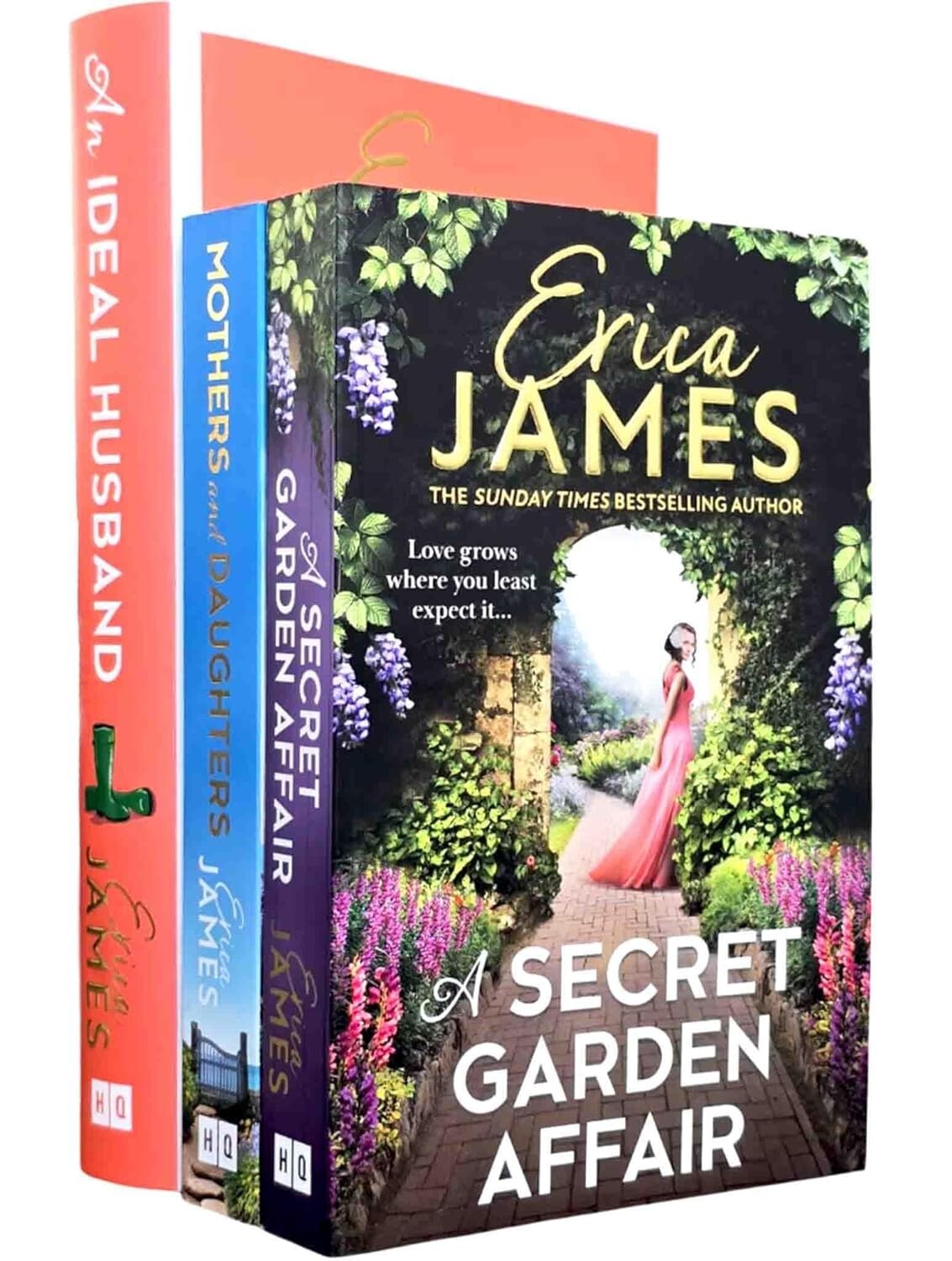 Erica James Collection 3 Books Set Mothers and Daughters, A Secret Garden Affair