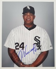 Dayan Viciedo Signed 8x10 Photo MLB Chicago White Sox Infielder Auto RAD