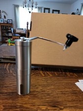 Hand Manual Stainless Steel Coffee Grinder Detachable Machine Portable w/ Crank