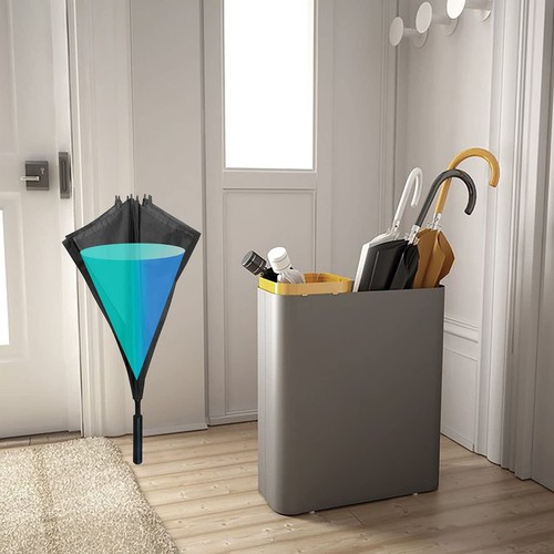 WonderDry Automatic Umbrella Reverse Inside Out Drip Free Windproof Waterproof - Picture 7 of 23