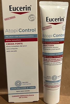 New Eucerin AtopiControl Intensive Calming Cream 40ml Exp. Date: 11/2027
