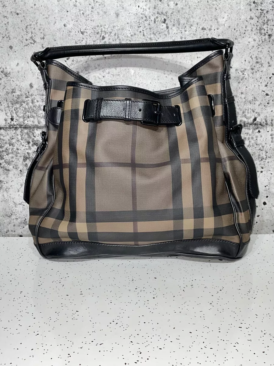 Burberry Classic Check Saddle Bag in Good Condition -  Canada