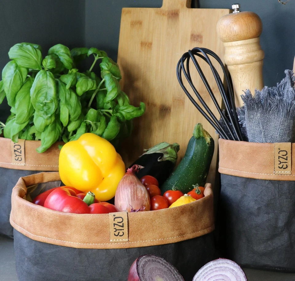 Blumentopf Übertopf Pflanztasche Planzkorb Blumenkorb aus PAPIER - 3 Größen! - Bild 4 von 4