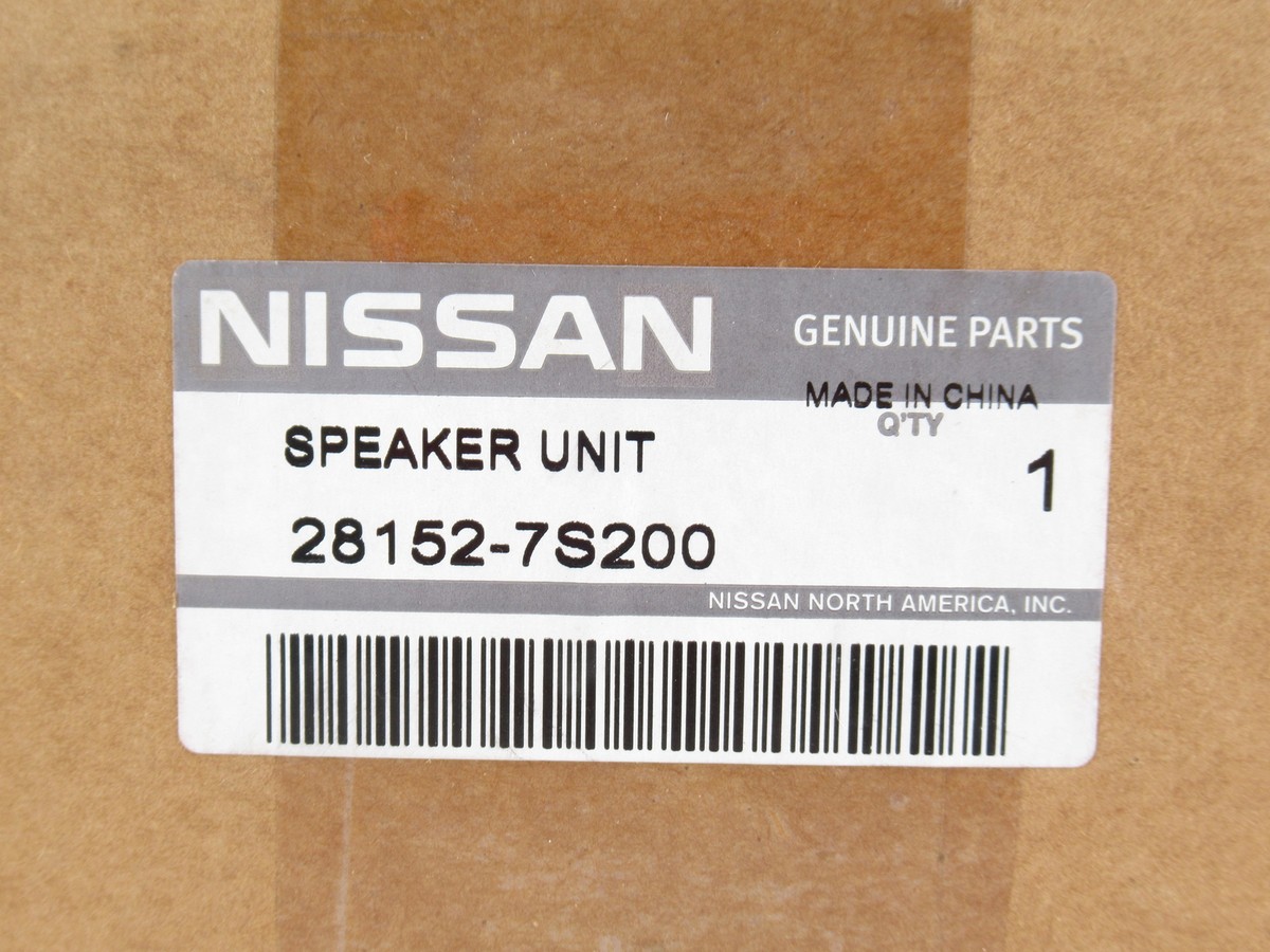 Genuine OEM Nissan Infiniti 28152-7S200 Dash Panel Speaker (1) | eBay