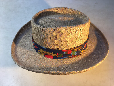 Country Gentleman FEDORA HAT PANAMA Style 100% Straw Men display picture 1