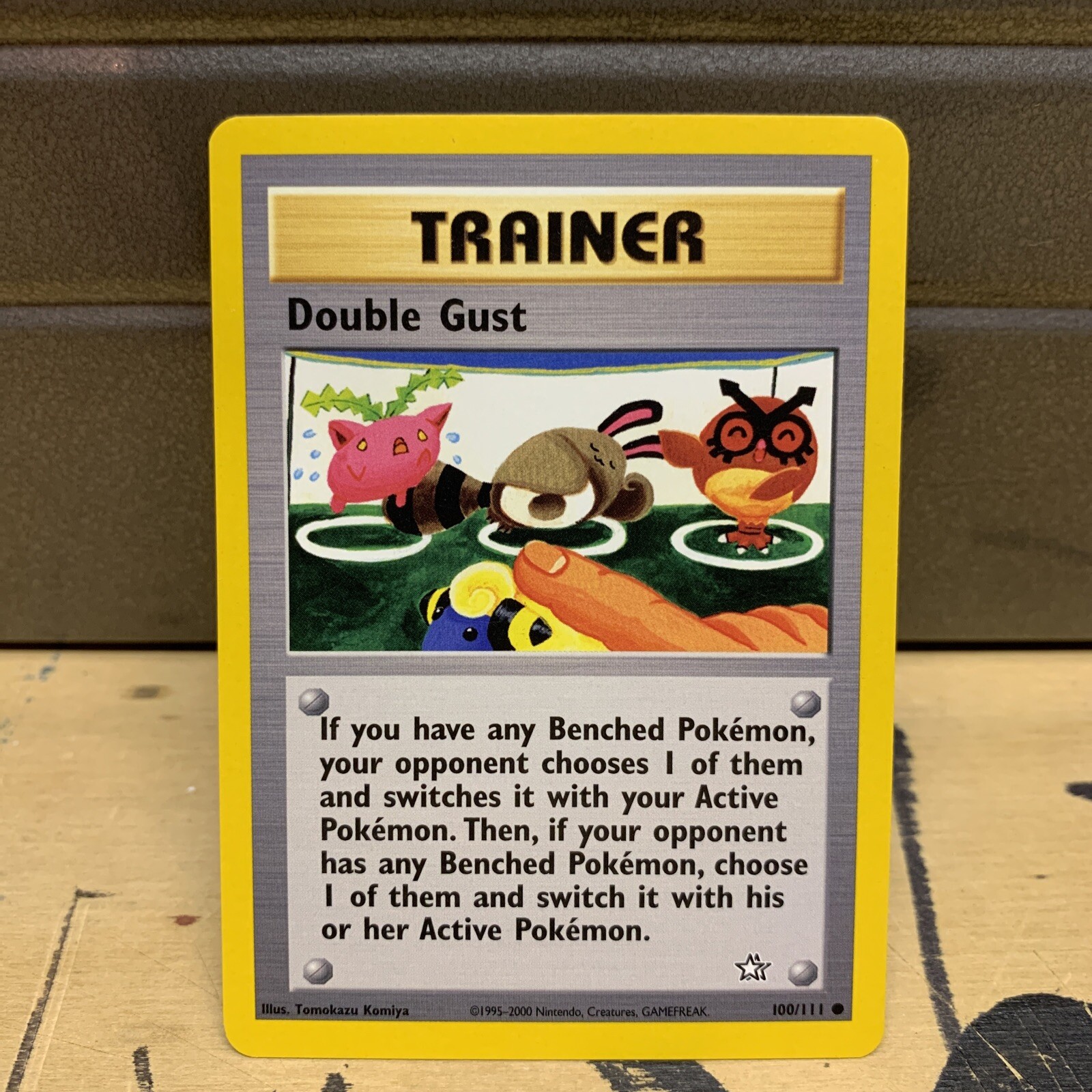 Pokemon TCG Double Gust Neo Genesis 100/111 Unlimited Common Card WOTC Non Holo