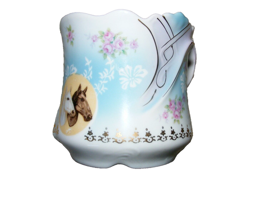 ** ANTIQUE * BRANDENBURG * MUG * VETERINARIAN * EQUESTRIAN ** - Picture 2 of 8