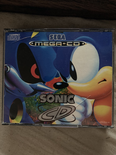 Sonic CD - PAL - Sega Mega CD - Double Jewel Case - ohne Handbuch - funktionstüchtig.