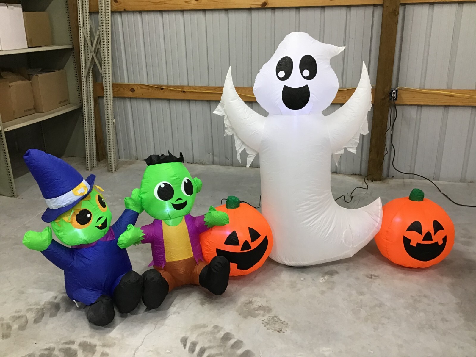 8ft Gemmy Airblown Inflatable Prototype Halloween Character Party Scene ...