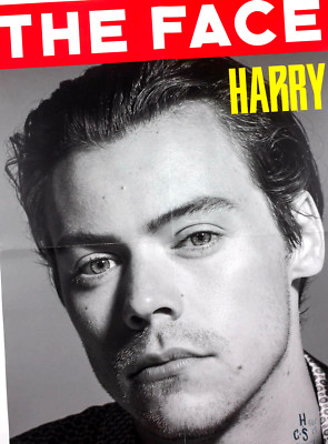 Harry Styles RARE Limited edition promo poster double THE FACE MAGAZINE UK 2019