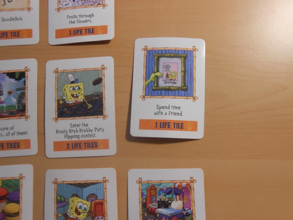 Spongebob Squarepants Replacement Money Cards Tiles Hasbro Board Game of Life - Image 4 of 4