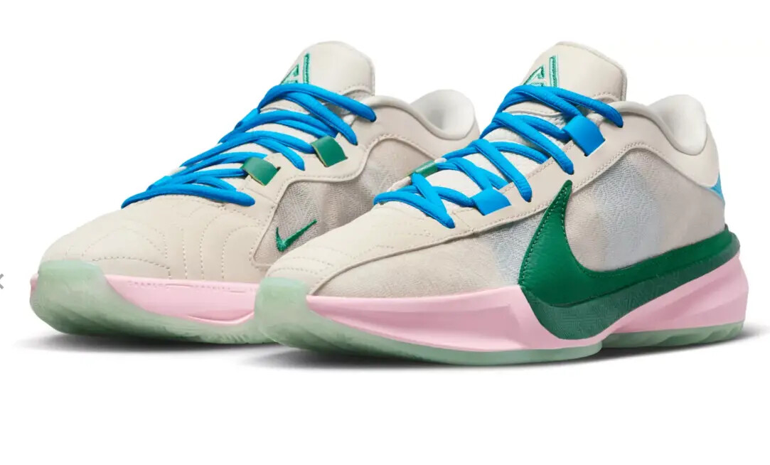 Nike Zoom Freak 5 Five The Hard Way Basketball Shoes DX4985-100