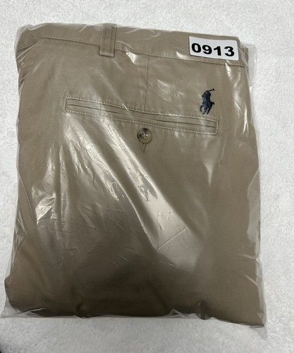 Polo Ralph Lauren Mens 48Bx34 Classic Chino Beige Trousers Business Work Dress - Bild 17 von 17
