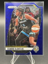2024 Panini Prizm WNBA - Diamond DeShields #8 Blue Velocity Prizm