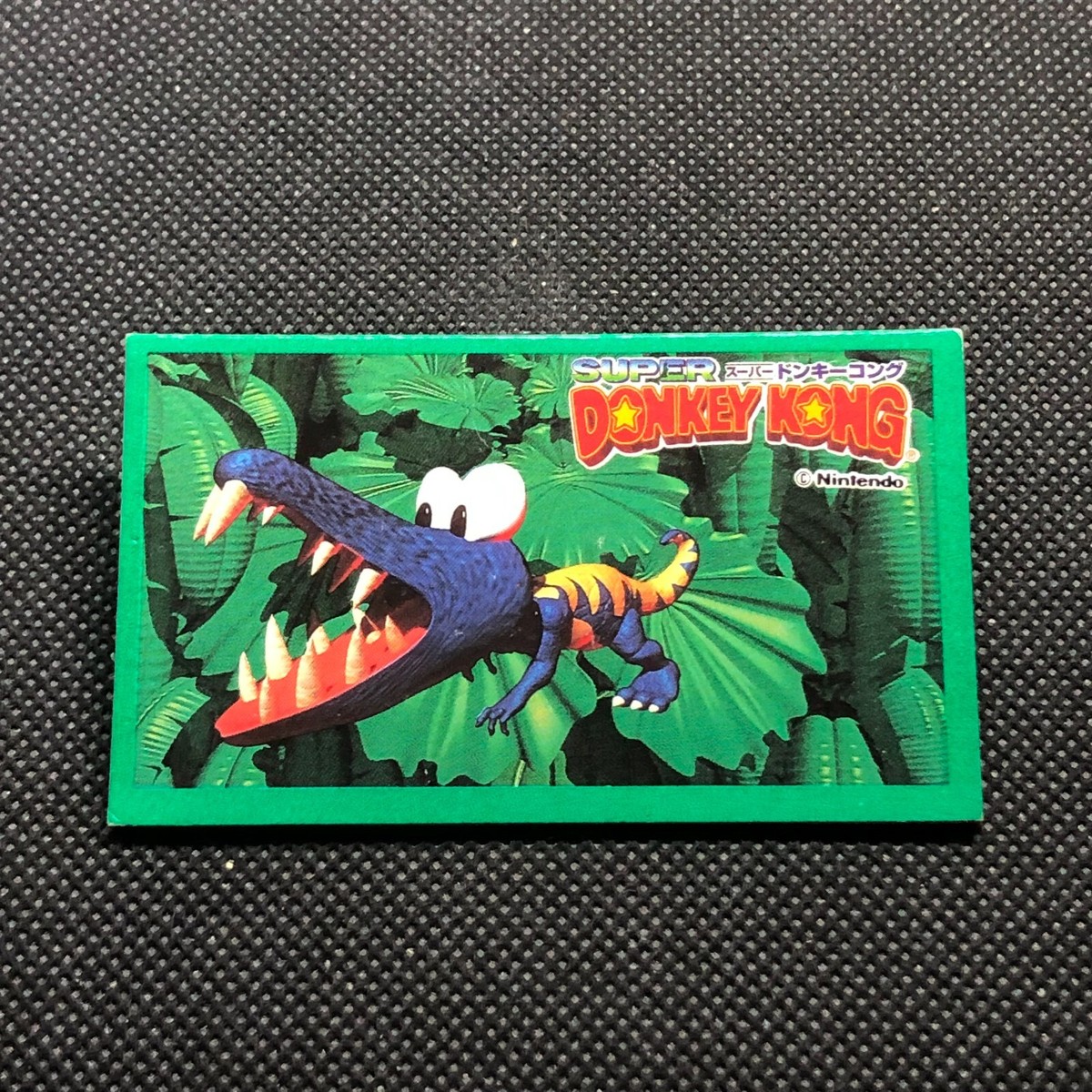 Klaptrap Super Donkey Kong Kaku Menko Nintendo Vintage Japanese