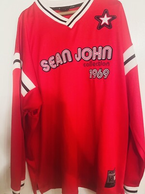 Vintage Sean John Collection Jersey Red 69 Victory Series Vintage Sean John Collection Jersey Red 69 Victory Series
