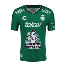 Charly Club Leon 2024-25 Home Jersey - Green/Black