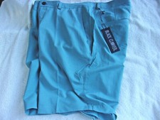 NWT Black Clover golf shorts, mens 34, 36, 38, 40, 9.5 in. inseam, green or gray