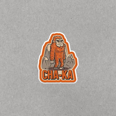 Cha-Ka from Land of the Lost Retro TV Show Sticker - Nostalgic 80s ...