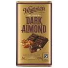 Whittaker's Dark Almond Chocolate Block 250g - 2 Blocks