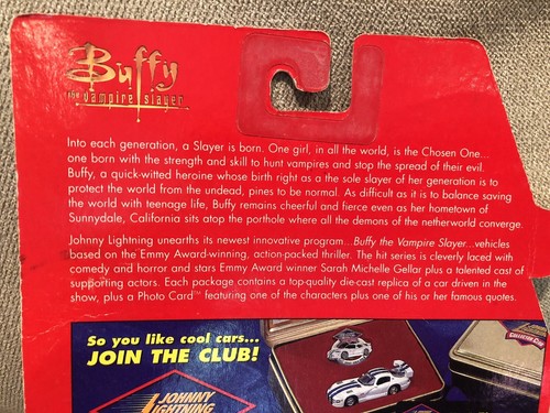 Johnny Lightning Buffy Angel's 1967 Plymouth GTX 1:64 & Xander Spike’s Desoto - Picture 7 of 8