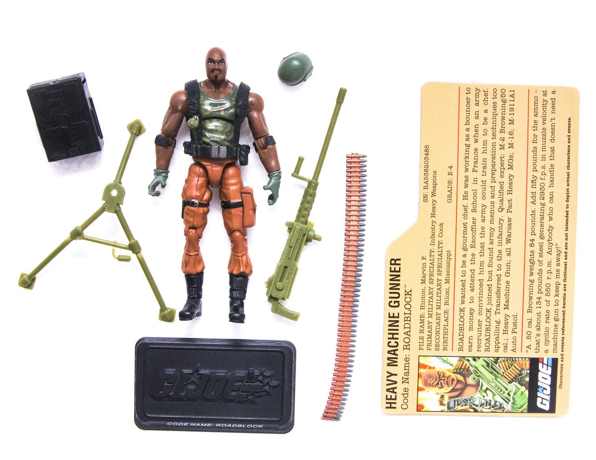 2007 Hasbro G.I. Joe 25th Anniversary ROADBLOCK v16 Figure