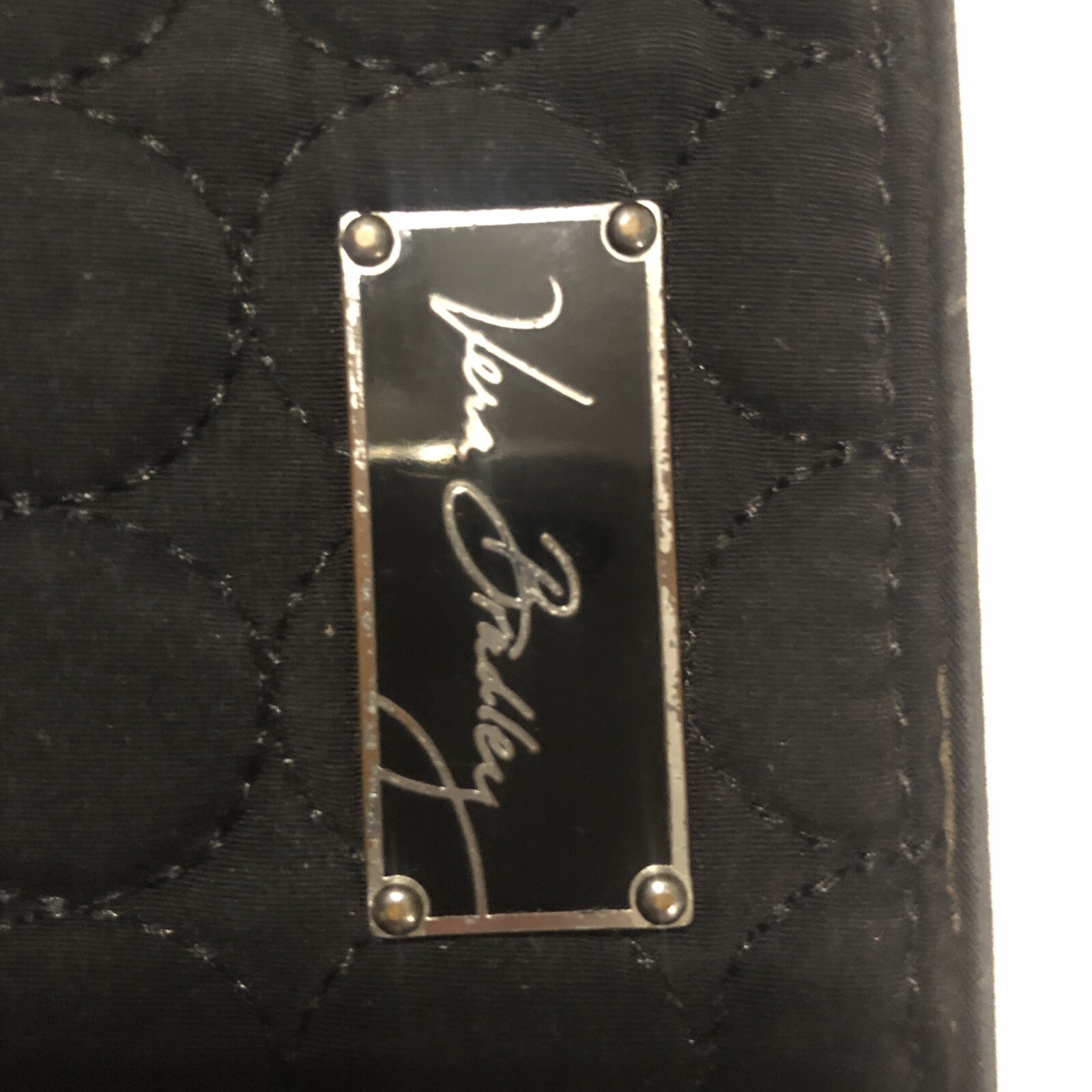 Vera Bradley black quilted wallet eBay