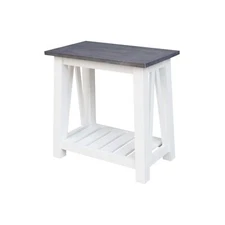 IC International Concepts Surrey Side Table, Modern Accent Furniture, Compact