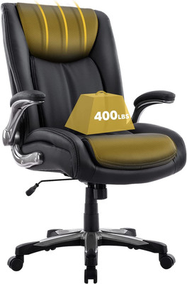 Big and Tall Office Chair 400Lbs, Large Heavy Duty High Back Executive Computer 