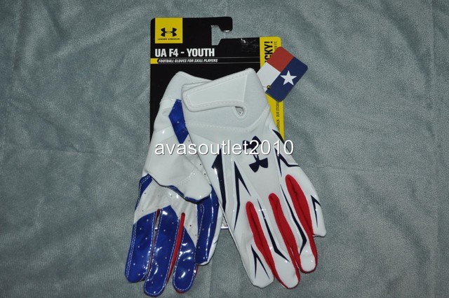 under armour f4 youth football gloves