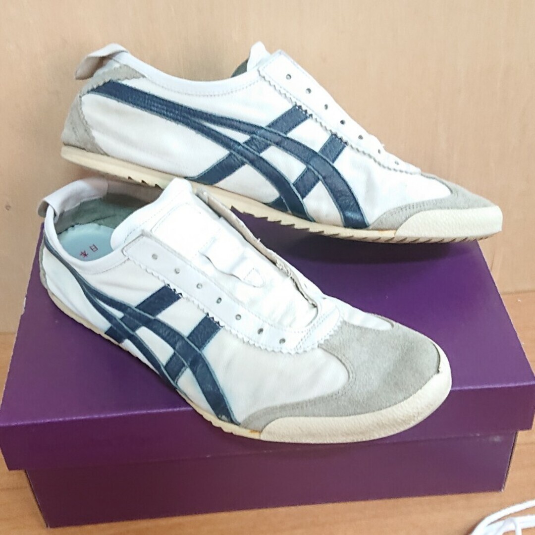 Onitsuka Tiger MEXICO 66 slip-on(without laces) white/navy 9 from
