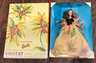 vincent van gogh sunflower barbie