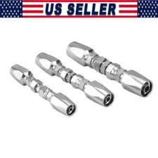 Hydraulic Hose Repair Kit 1/4 3/8 1/2 ID- Reusable Field Repair Fitting